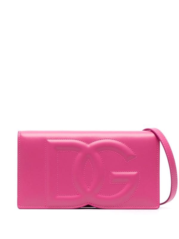 Dolce & Gabbana logo-embossed Leather Crossbody Bag - Farfetch