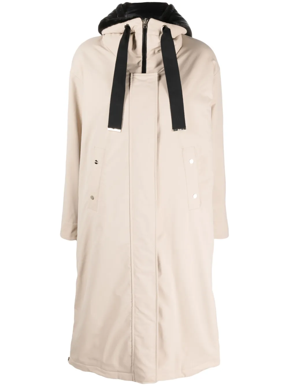 Herno padded drawstring-hooded coat | Neutrals | Image 1