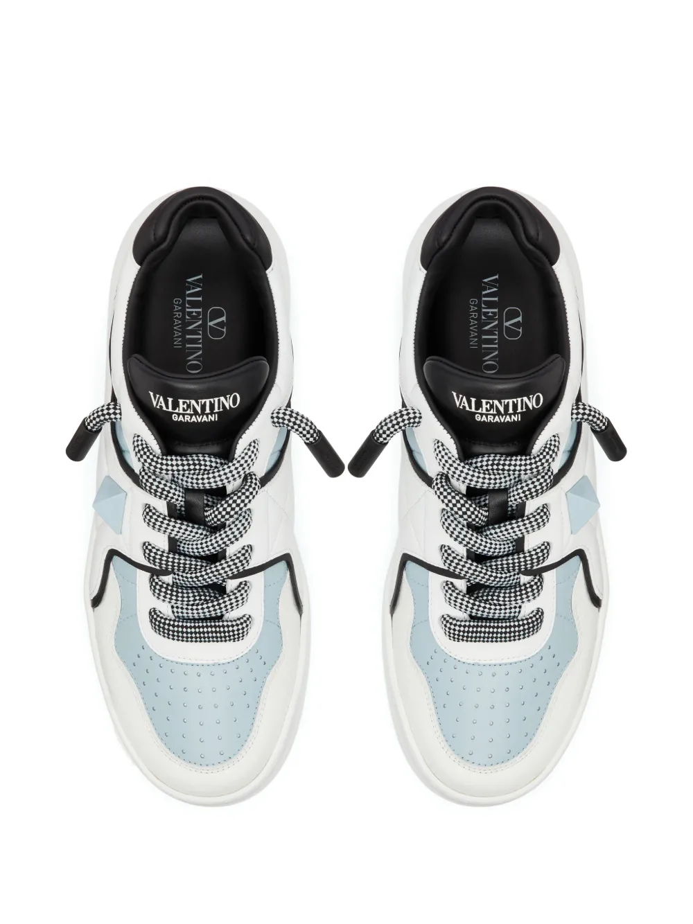 Valentino Garavani One Stud XL Leather Sneakers - Farfetch