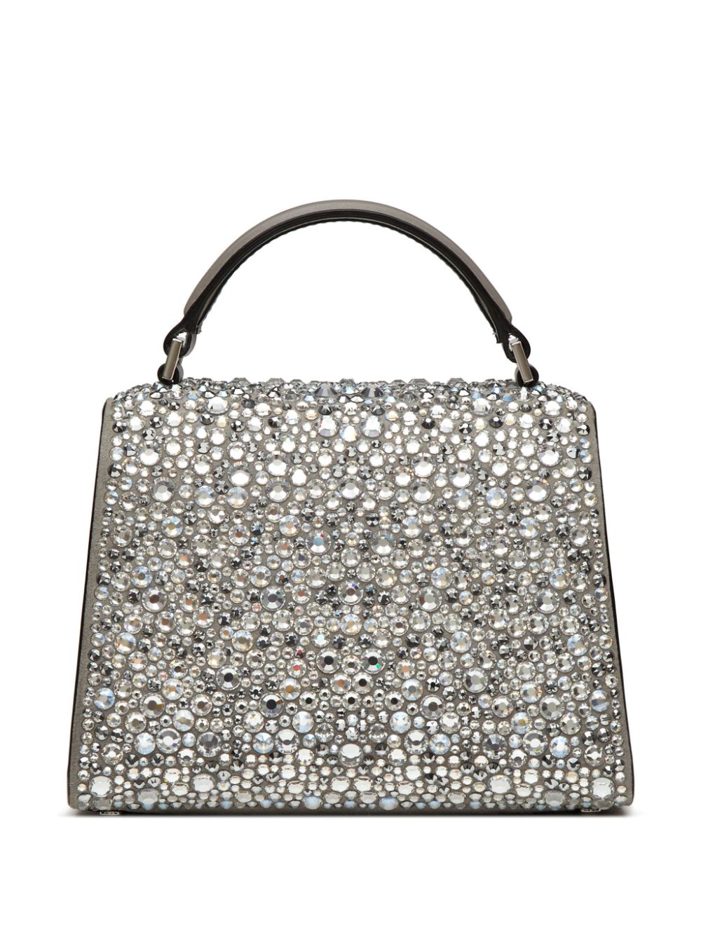 Valentino Garavani VSling crystal-embellished mini bag - Silver