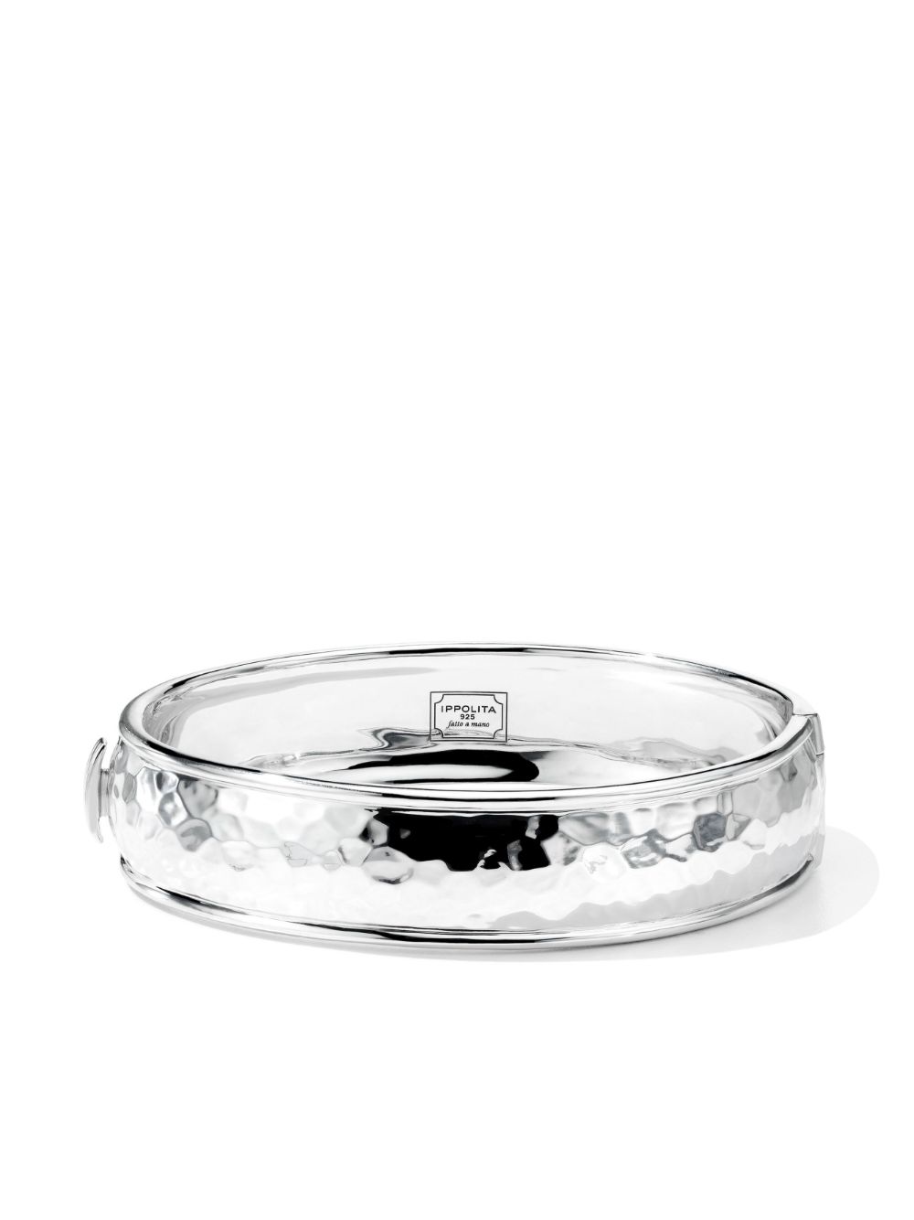 sterling silver Classico Goddess hammered medium bangle