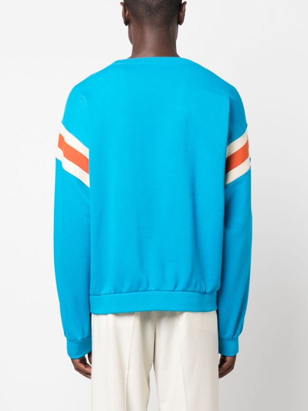 Gucci 2025 stripe sweatshirt