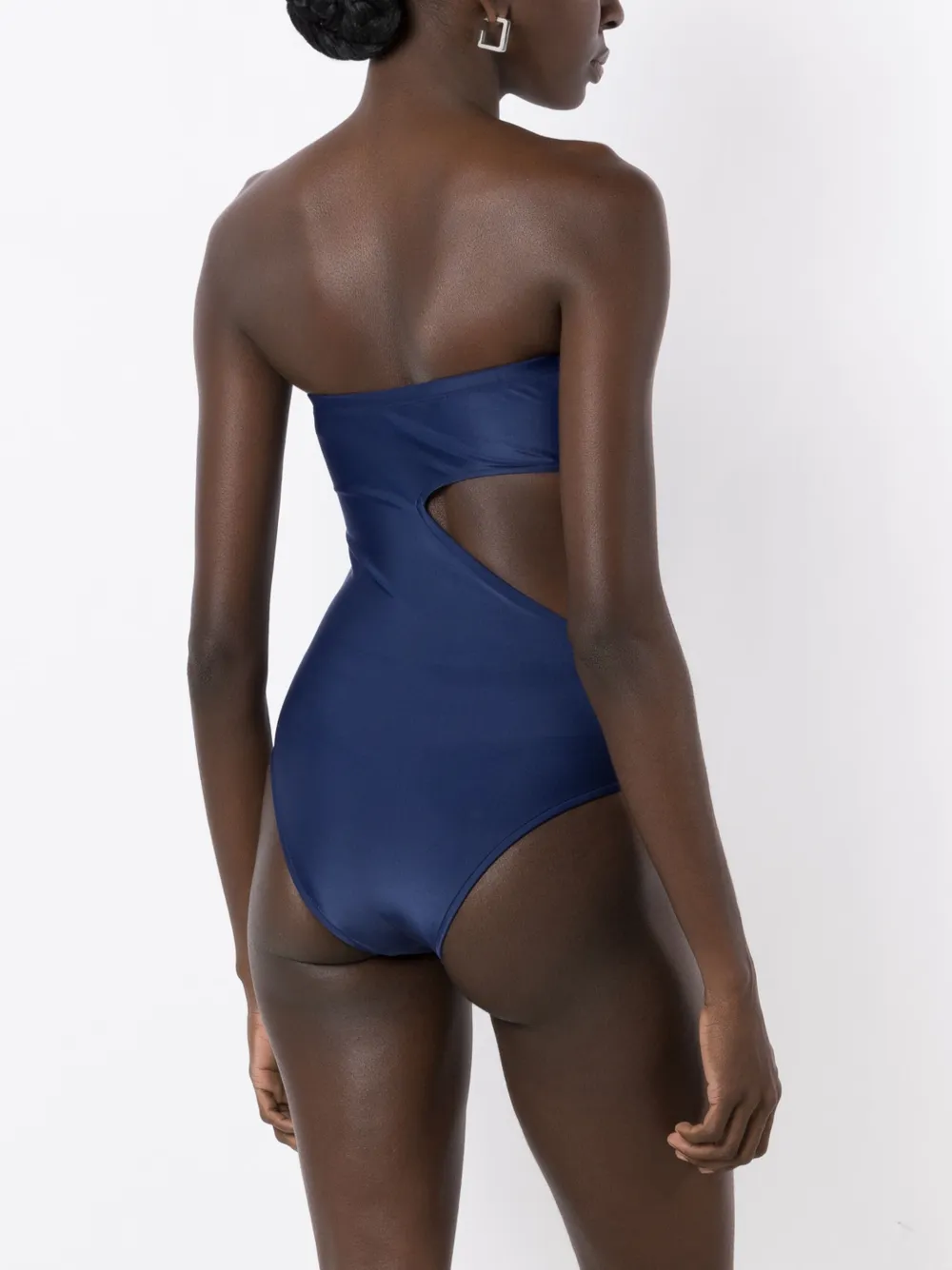 Gloria Coelho Strapless badpak Blauw