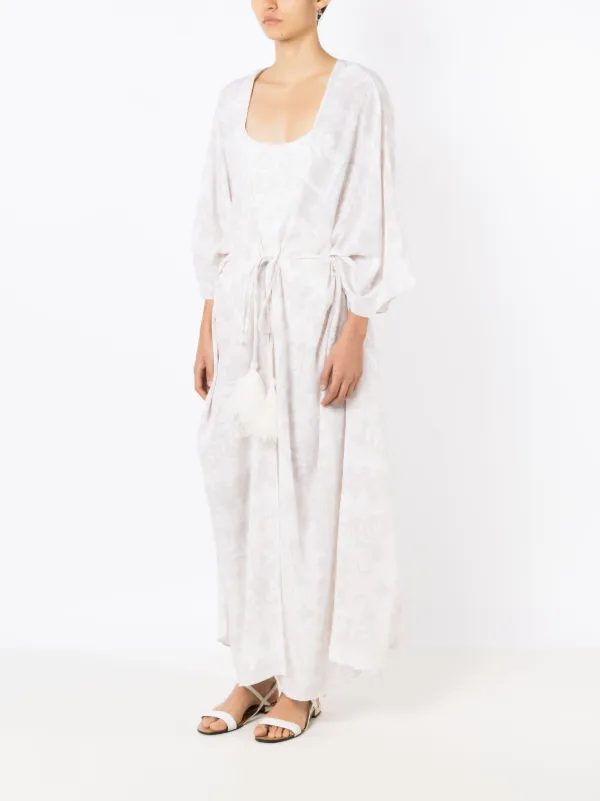 Valentino Garavani Robe De Plage à Imprimé Géométrique Tons