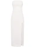 Nicholas Aliba strapless midi dress - White