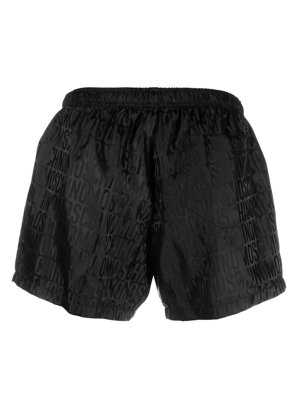 Moschino Elastische shorts - Zwart
