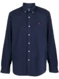 Polo Ralph Lauren Polo Pony button-up cotton shirt - Blue