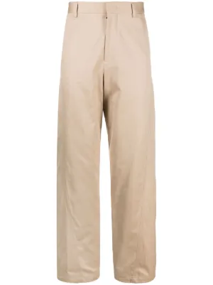 Martine Rose Sports Chino Trousers | Neutrals | FARFETCH