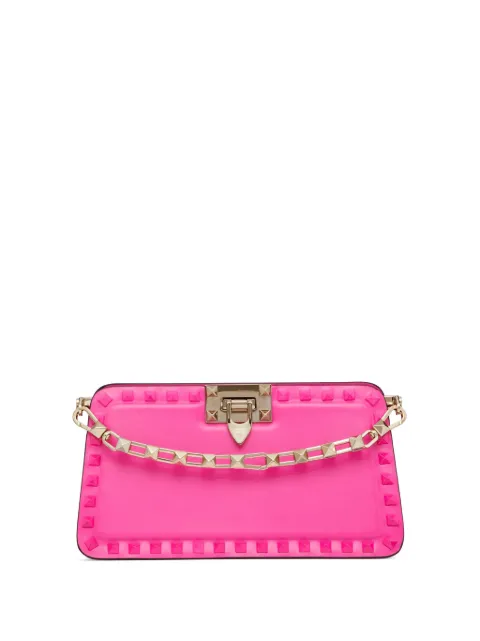 Valentino Garavani  Rockstud leather clutch bag