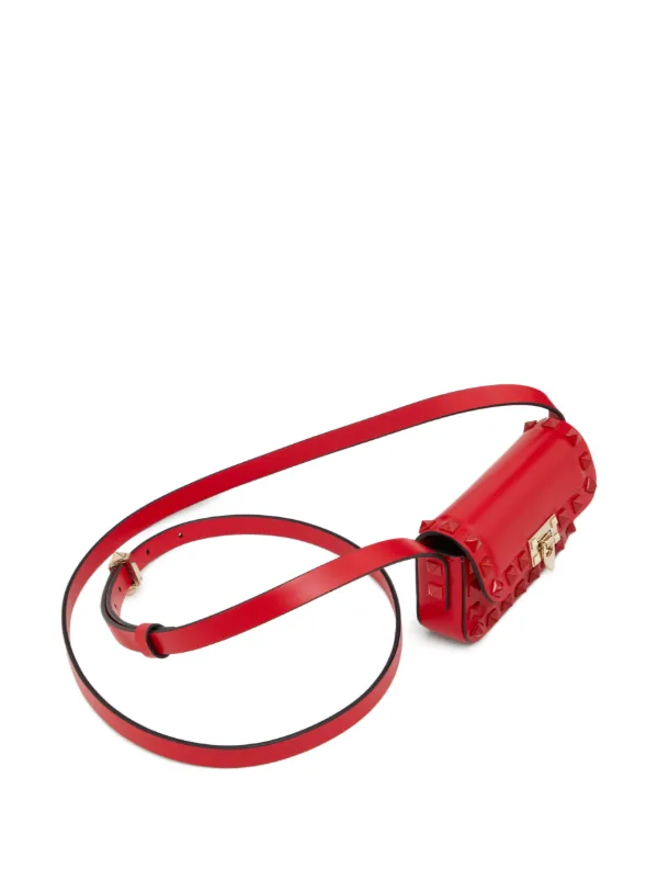 Valentino Garavani Micro Rockstud23 Leather Shoulder Bag