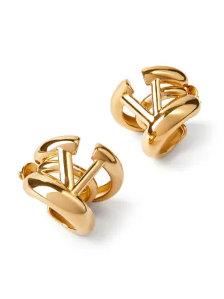 アクセサリー Valentino Garavani Gold V-logo Hoop 20876235_53979712_322.jpg