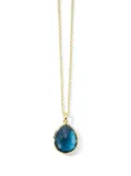 IPPOLITA 18kt yellow gold Rock Candy Medium Teardrop topaz necklace