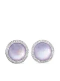 IPPOLITA sterling silver Lollipop® amethyst diamond stud earrings