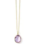 IPPOLITA 18kt yellow-gold Rock Candy Medium Teardrop amethyst necklace