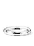 IPPOLITA sterling silver Classico Goddess hammered thin bangle