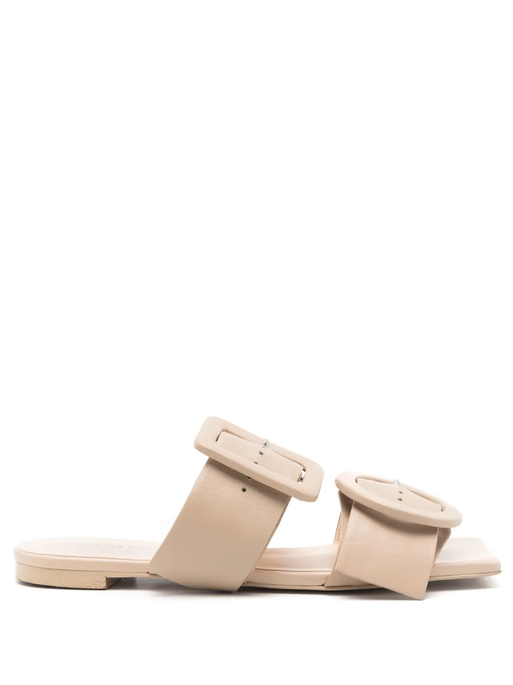 Gloria Coelho Sandalen met gesp Beige