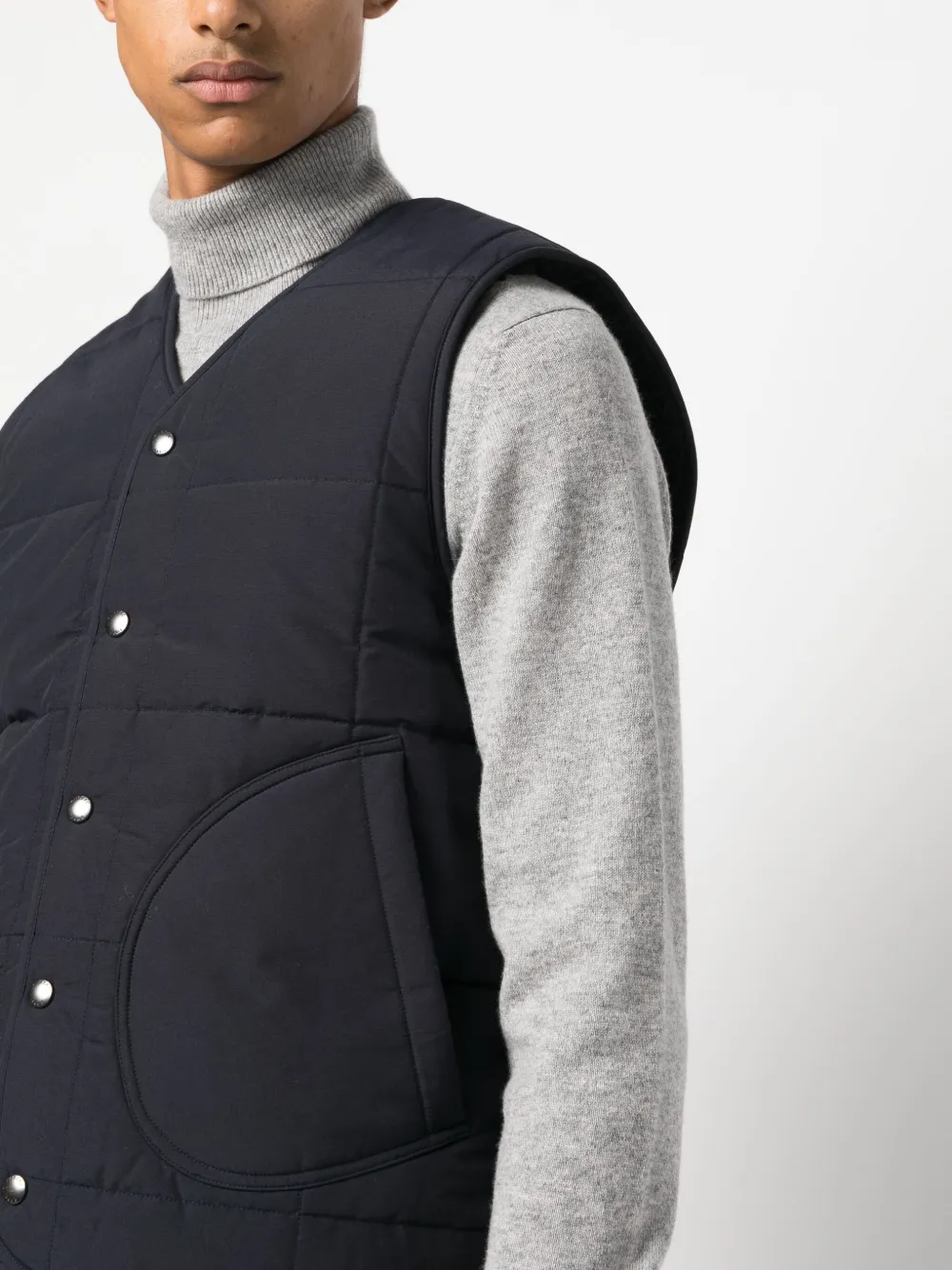 FURSAC pressstud Padded Gilet Farfetch