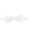 FURSAC adjustable silk bow tie - White