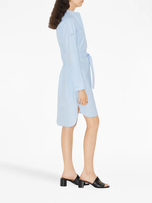 【関税＆送料込み】Burberry Cotton Shirtdress Burberry Vintage Check-print Cotton Shirt Dress | Neutrals