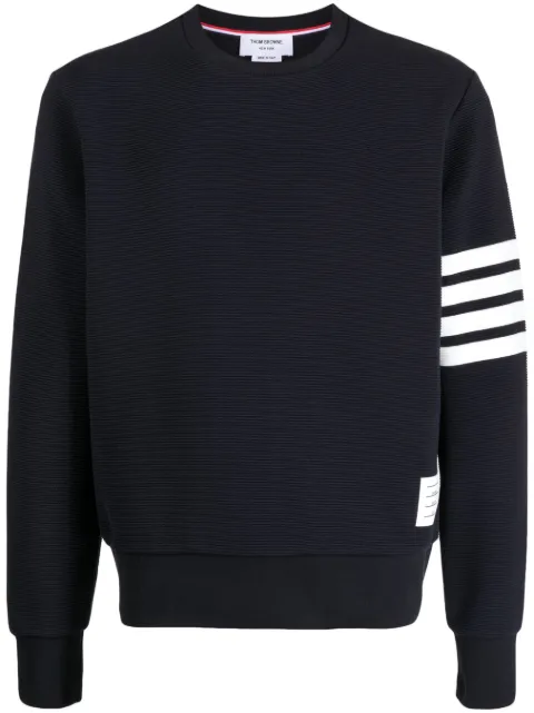 Thom Browne 4-Bar stripe sweatshirt