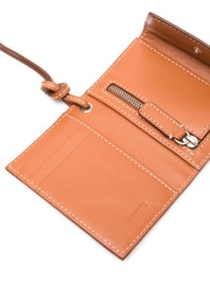 Jacquemus Leather Card Holder Men's Brown | Vitkac