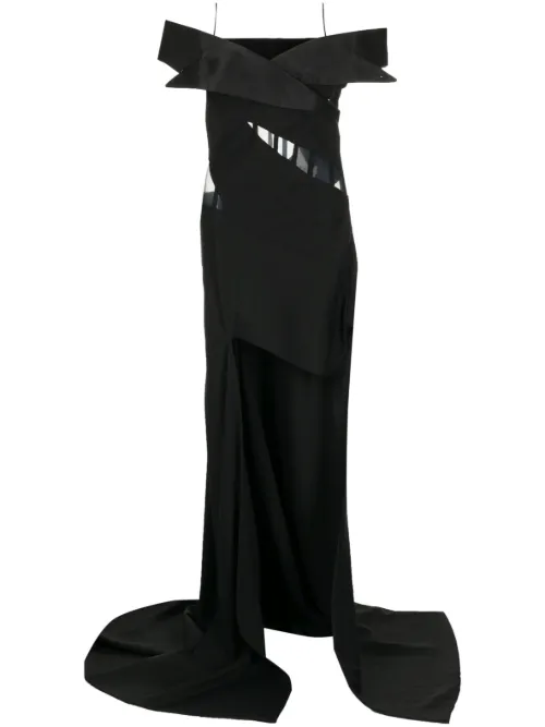 Robe longue à épaules dénudées - Monse - Modalova