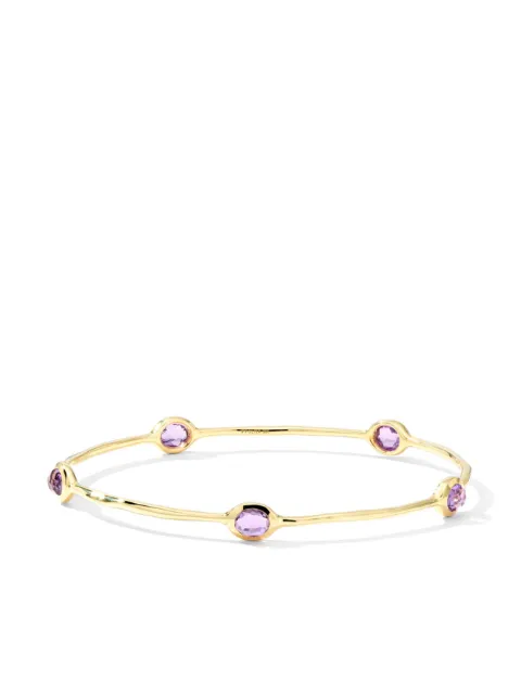IPPOLITA 18kt yellow gold Lollipop® amethyst bangle