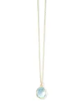 IPPOLITA 18kt yellow gold Rock Candy Mini Teardrop topaz necklace