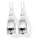 IPPOLITA sterling silver Classico Goddess Teardrop hoop earrings