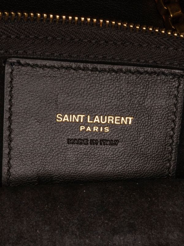 New Saint Laurent Suzanne Calfskin Leather Chain Hobo Bag