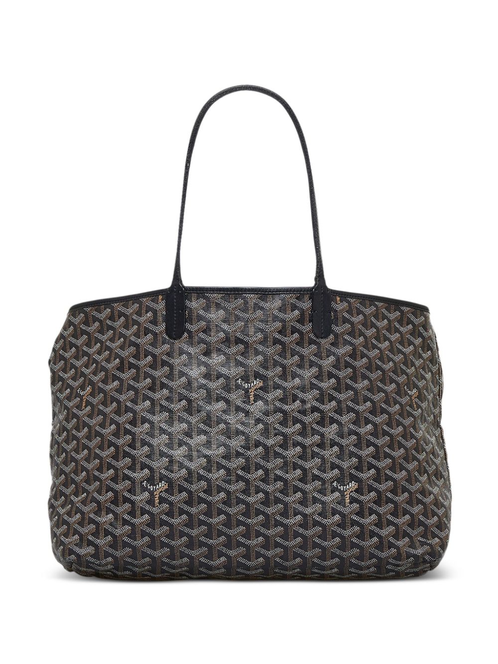 Goyard pre-owned Goyardine Saint Louis PM tote bag - Zwart