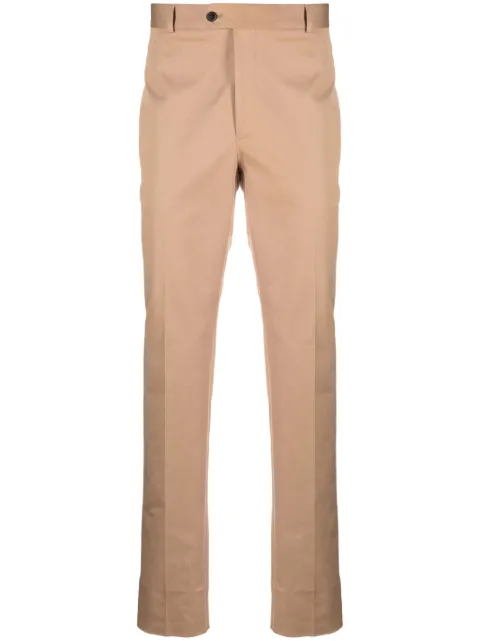 FURSAC slim-fit cotton gabardine chinos