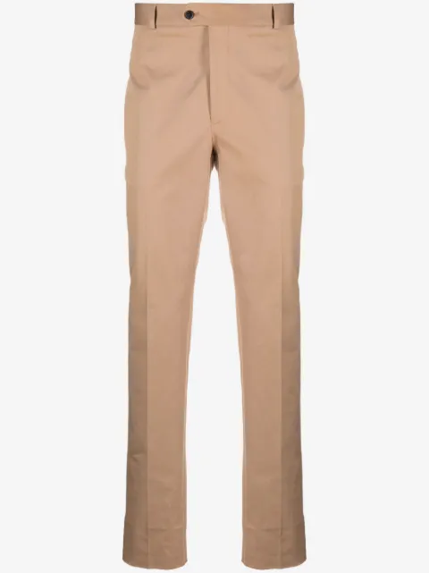 FURSAC slim-fit cotton gabardine chinos