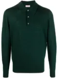 FURSAC button-up wool polo shirt - Green