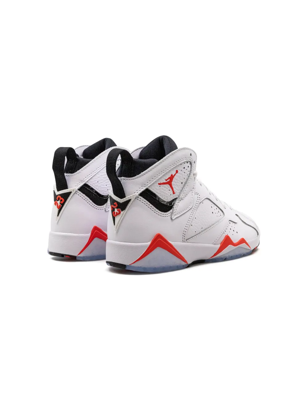 Jordan Air  7 "infrared" Sneakers In White