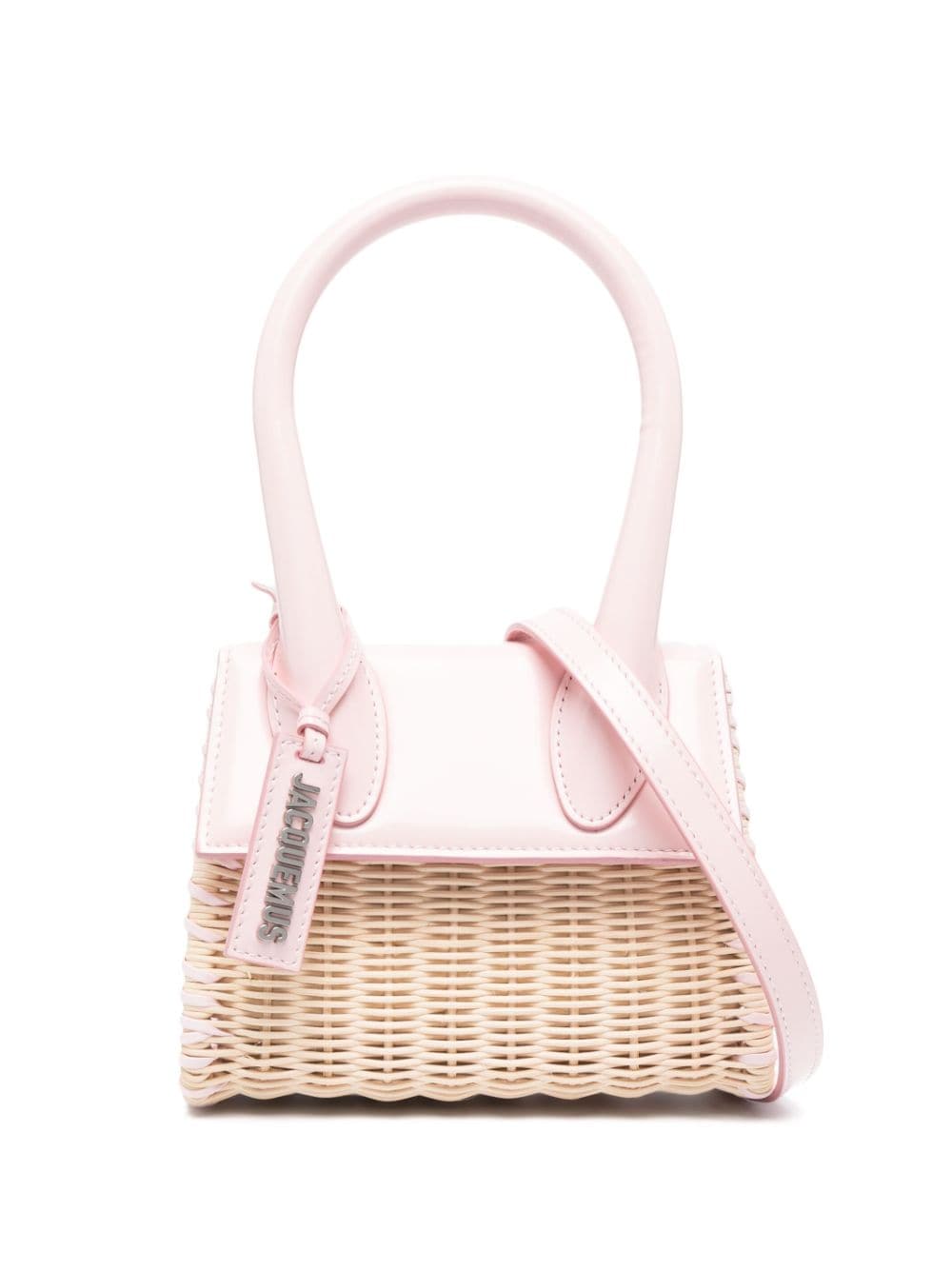 Jacquemus Le Chiquito Leather Mini Bag in Pink