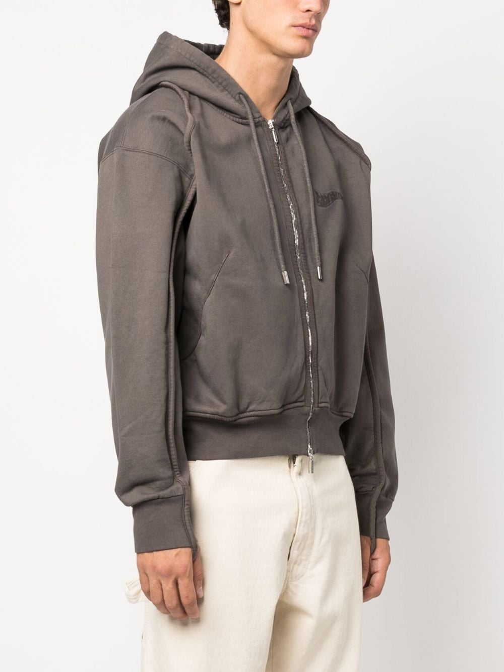 Jacquemus Clay Organic Cotton Hooded Jacket - Farfetch