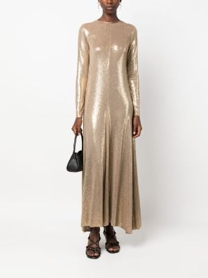 Forte Forte V-neck bead-embellished Dress - Farfetch