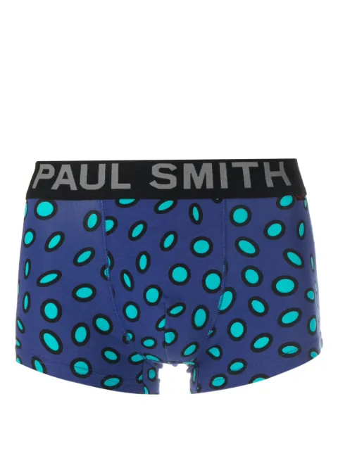Paul Smith logo-waistband polka-dot briefs