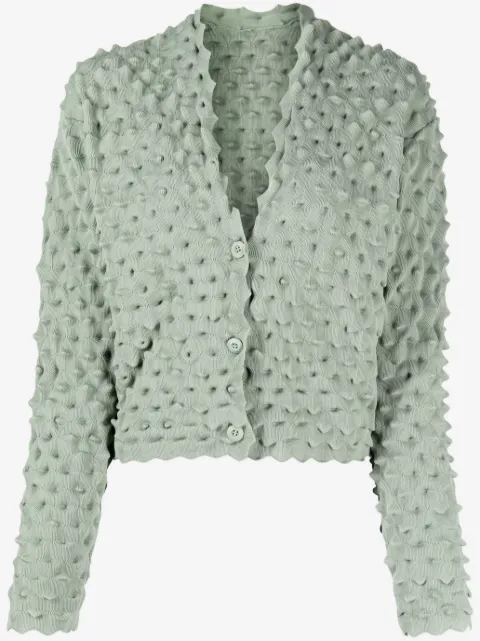 JNBY cropped cardigan med V-hals