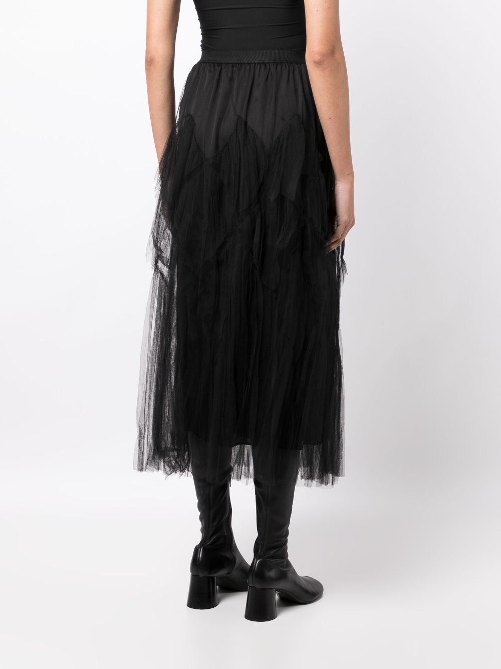 JNBY tulle high-waist skirt Women