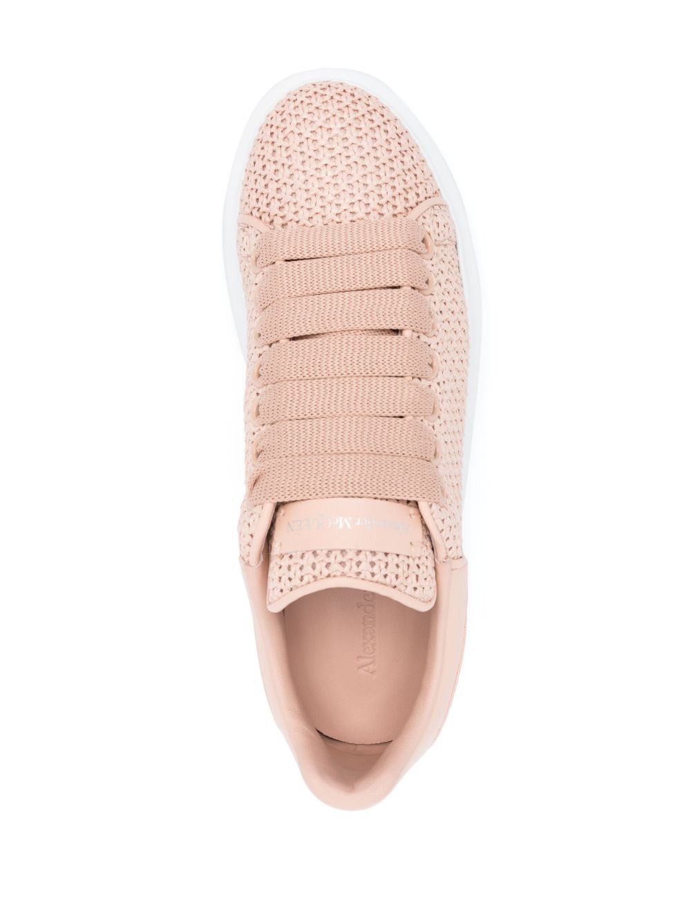 Alexander McQueen Larry raffia sneakers Women