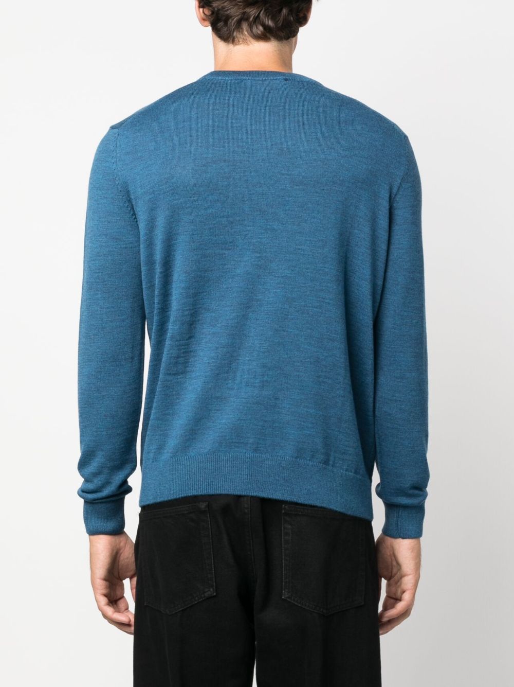 Maison Kitsune long-sleeve wool jumper Men