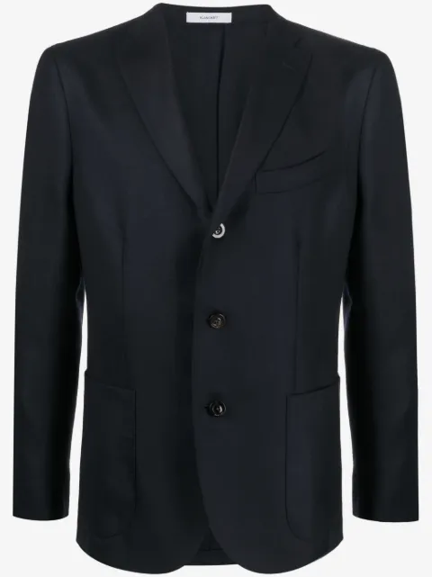 Boglioli single-breasted virgin wool blazer