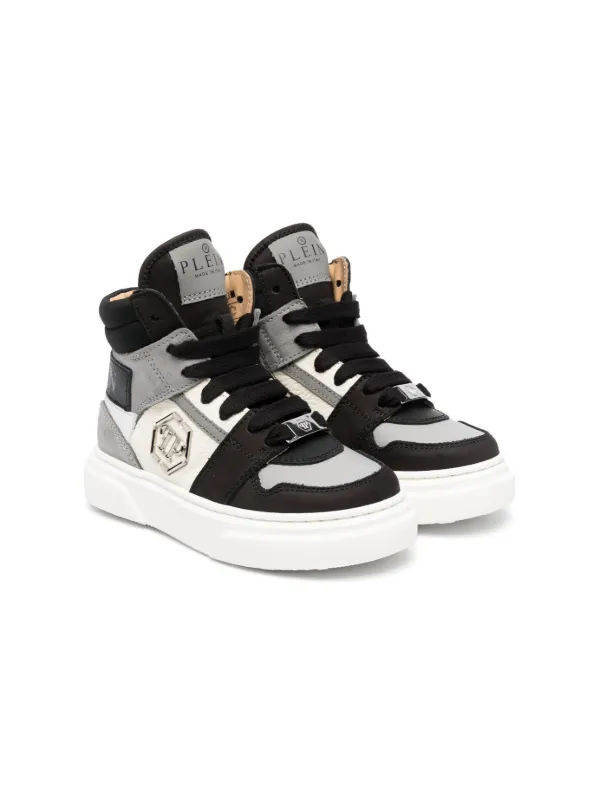 Philipp Plein Junior Baskets Montantes Phanton Farfetch