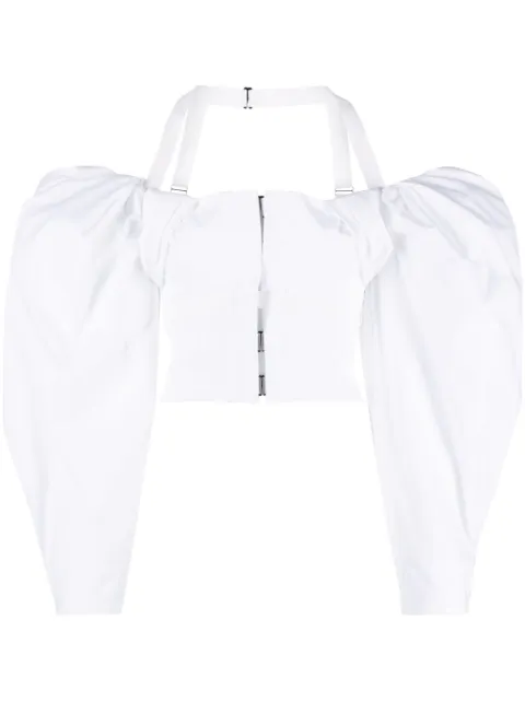 Jacquemus Le Haut Taffetas blouse