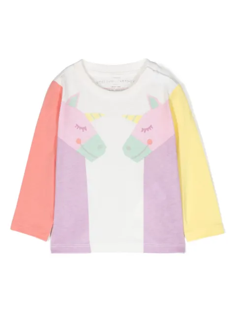 Stella McCartney Kids graphic-print cotton sweatshirt