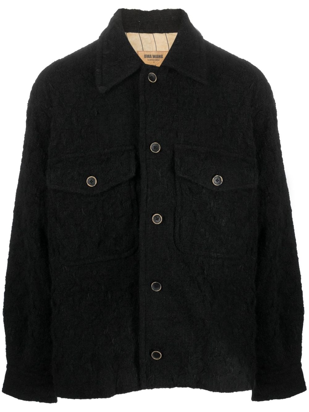 UMA WANG JUAN FLAP-POCKET JACKET