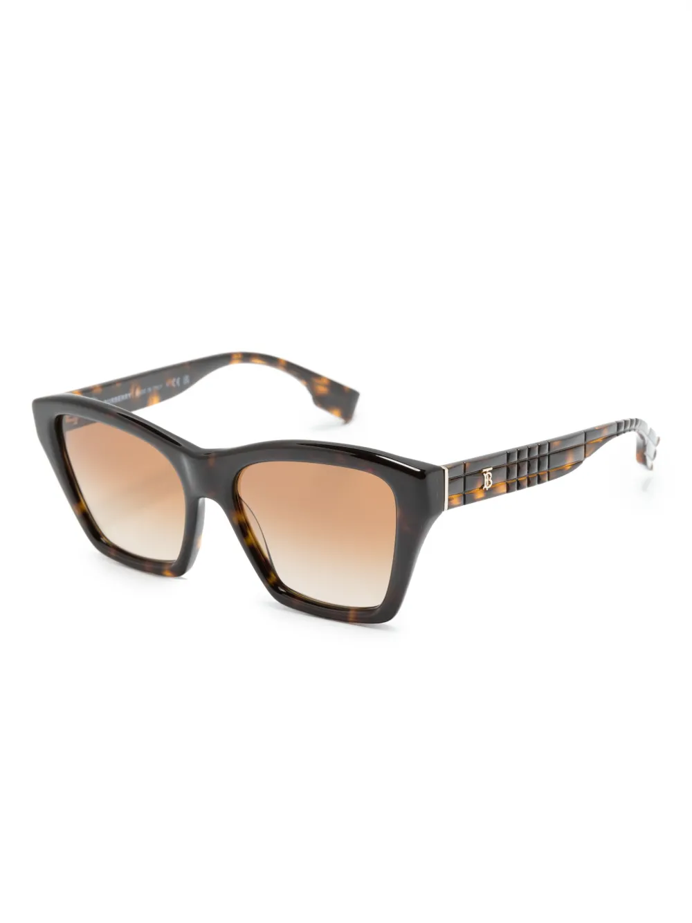 Burberry Eyewear stud-embellished square-frames sunglasses - Bruin