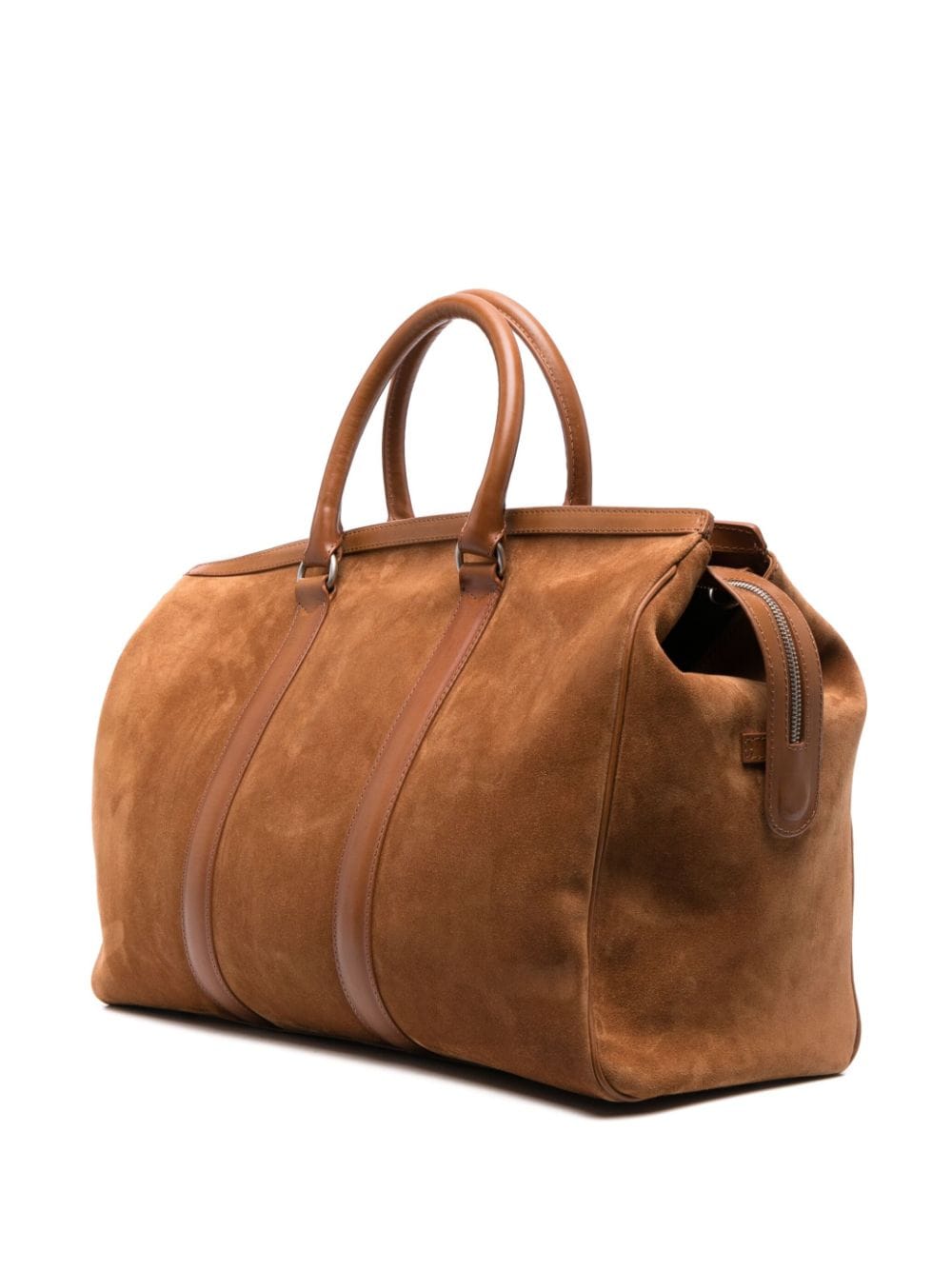 Officine Creative Quentin suede holdall day - Bruin